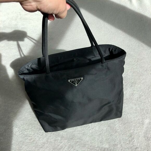 Prada Tessuto Nylon Small Black Tote - Picture 7 of 14